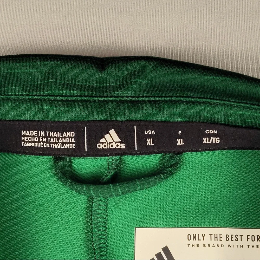 Adidas USF Bulls Polo Shirt Men's XL Green South Florida Golf Performance NCAA